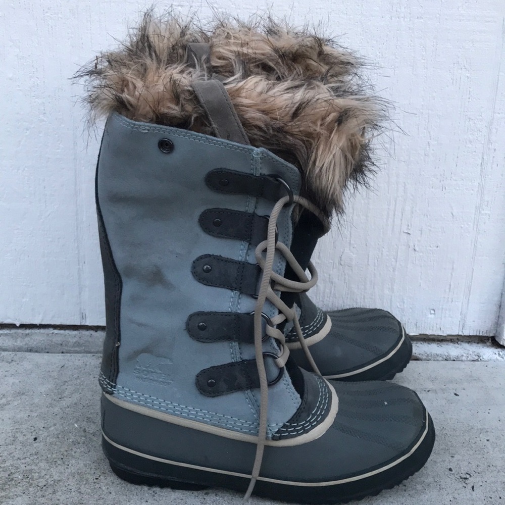 SOREL | JOAN of ARCTIC BOOTS ❄️ | SHALE BLUE